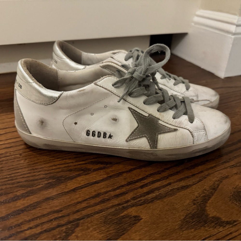 Golden Goose
Super-Star Mixed Leather Sneakers - Picture 3 of 3